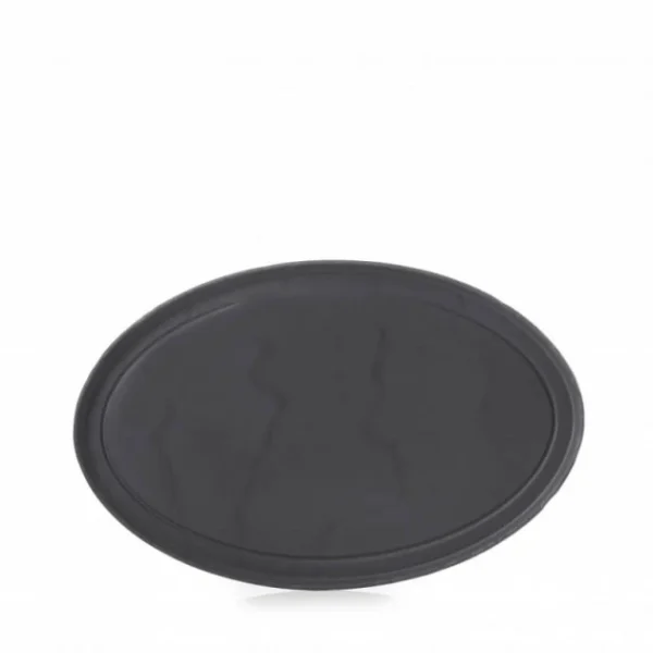 Assiette Ovale Ardoise 35 Cm Basalt Revol 1