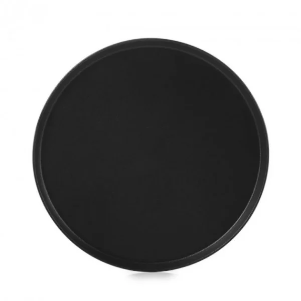 Assiette Plate Porcelaine Noire 22 Cm Adélie Revol 3