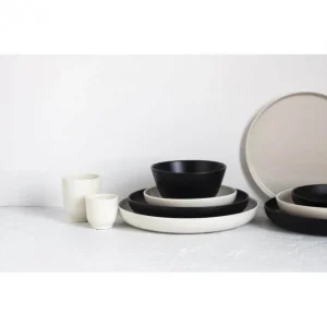 Assiette Plate Porcelaine Noire 22 Cm Adélie Revol aux meilleurs prix 13