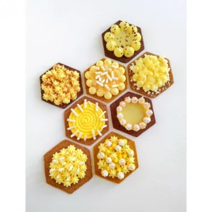 Cercle à Tarte Perforé Hexagone Ø28 Cm De Buyer 9