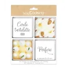 Cercles à Tarte Individuels Perforés Carrés 8 Cm (x4) Scrapcooking à prix promos 8