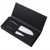 Coffret Kyocera – 1 Couteau D’Office + 1 Santoku, Manche Noir excellents soldes 5