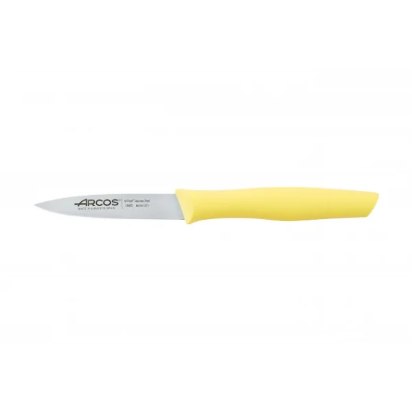 Couteau D’Office Inox 8,5 Cm Jaune Citron Arcos NOVA 1