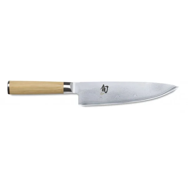 Couteau De Chef 20 Cm Shun Classic White Damas Kai 1