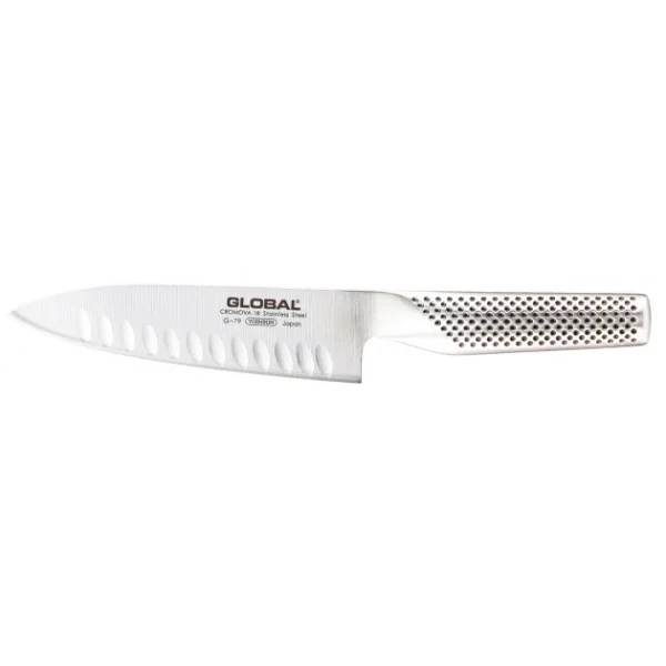 Couteau De Cuisine Lame Alvéolée 20 Cm Global qualité supérieure 1