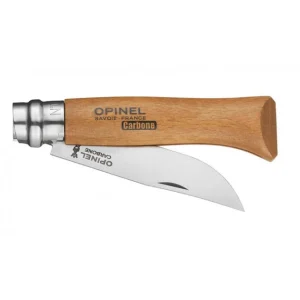 Couteau De Poche N°8 En Carbone Opinel excellente qualité 7