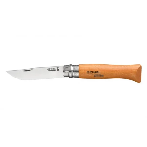 Couteau De Poche N°9 Orangé En Carbone Opinel grande surprise 1