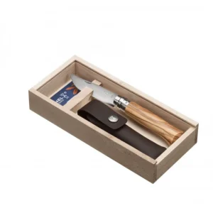 Large choix en ligne Couteau De Poche Plumier Luxe Avec Un Etui Opinel 8