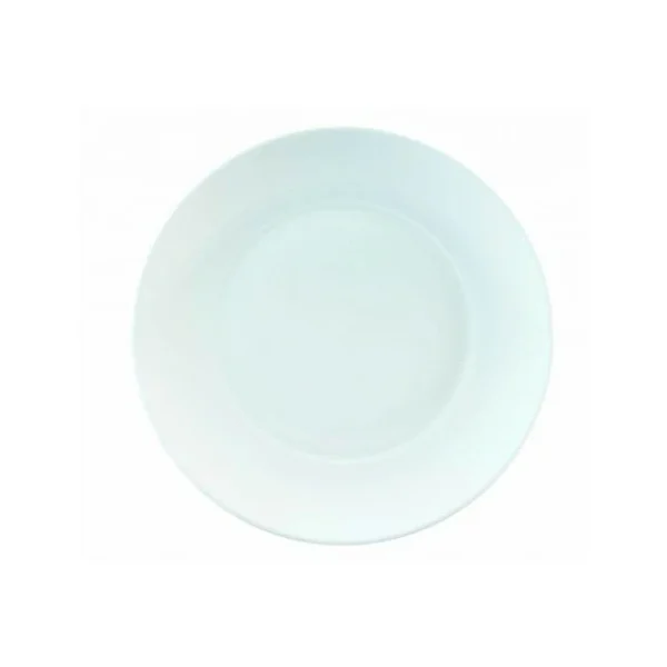 FIN DE SERIE Assiette plate grand bassin Galice en Porcelaine Blanche 27 cm soldes 1