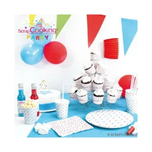 en vente FIN DE SERIE Assiettes en Carton Etoiles Ø 23cm (x8) Scrapcooking 7