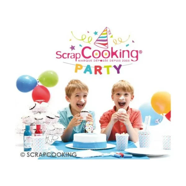 en vente FIN DE SERIE Assiettes en Carton Etoiles Ø 23cm (x8) Scrapcooking 4