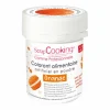 FIN DE SERIE Colorant Alimentaire en Poudre Orange 5g Scrapcooking 10