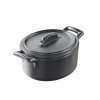 FIN DE SERIE Mini Cocotte Ovale Noire 8cl Belle Cuisine Revol 7