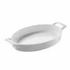 FIN DE SERIE Plat Ovale Blanc 28×19 cm Belle Cuisine Revol 5