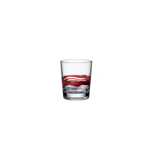 haute qualité FIN DE SERIE Verre à liqueur Ceralacca – Rouge – 12 cl x6 1