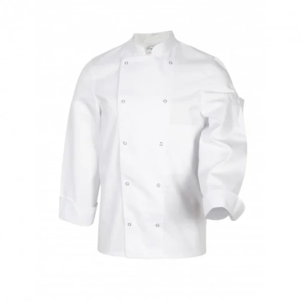 FIN DE SERIE Veste De Cuisine Mixte Blanc MELBOURNE T.5 Robur 1