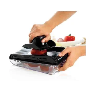 Mandoline De Cuisine 5 Lames Avec Réservoir Noir Mastrad 7