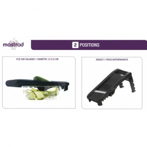 se précipiter pour acheter Mandoline Multi-râpes En V Mastrad 6