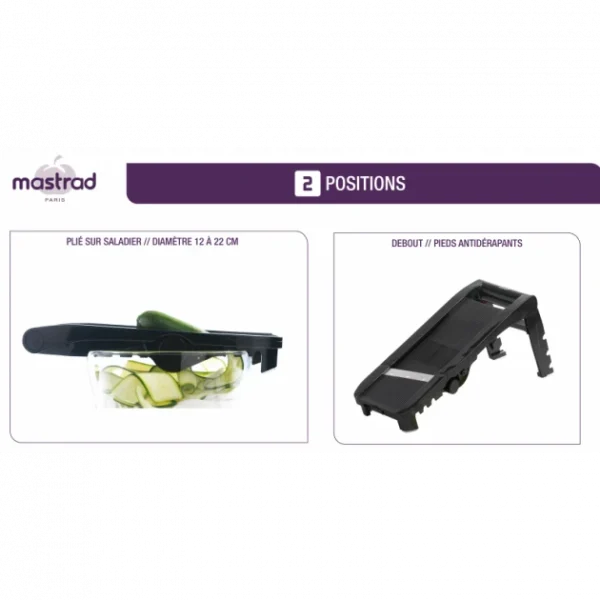 se précipiter pour acheter Mandoline Multi-râpes En V Mastrad 3