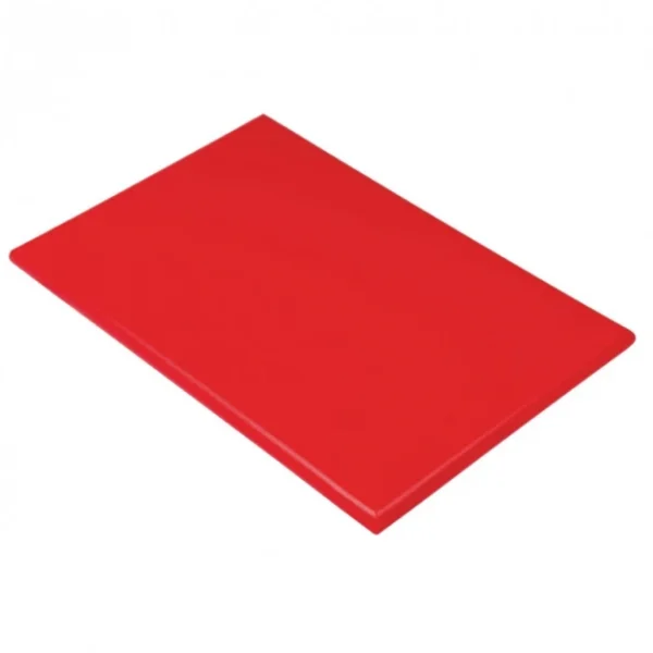 COMAS Planche à Découper 50×30 Cm H 2cm Polyéthylène Rouge Meilleur Prix Garanti 1