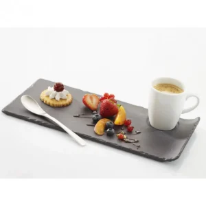 Plateau Gourmand 1 Encoche Ardoise 29 X 13 Cm Basalt Revol 9