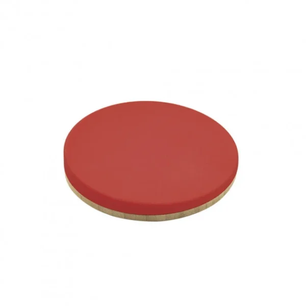 Repose-cuillère Bambou Rouge Ø 13,5 Cm Pebbly Large choix en ligne 1