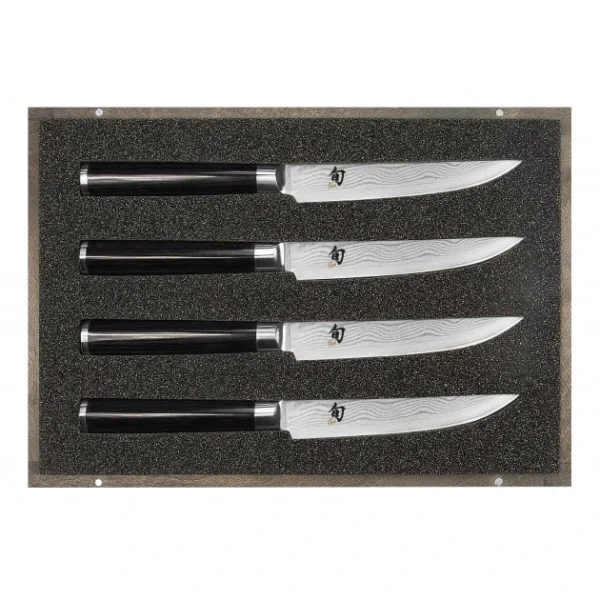 Set De Couteaux à Steak 12 Cm Shun Classic Damas Kai 1