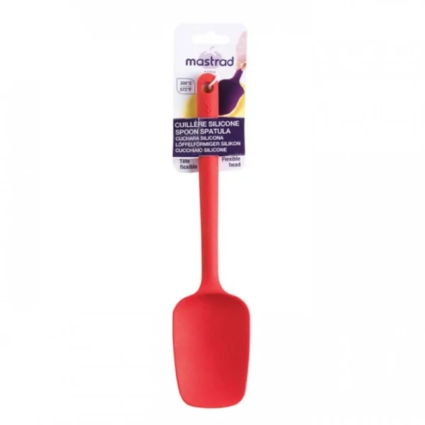 mode Spatule Cuillère Silicone Rouge 27,5 Cm Mastrad 3