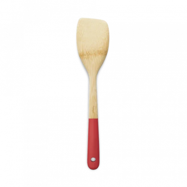 Spatule De Cuisine Bambou 30 Cm Rouge Pebbly 1